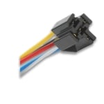 Relay Socket, automotive NRB04-C, wired