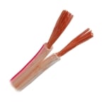 Speaker Cable 2x2.50 mm2, (80x0.20 mm2)x2 BC, TRANSPARENT