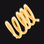 Electro-luminescent Wire OD:2.3 mm, ORANGE