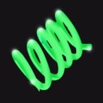 Electro-luminescent Wire OD:5 mm, GREEN