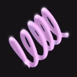 Electro-luminescent Wire OD:5 mm, VIOLET