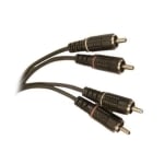 Cable 2x RCA male, 2x RCA male (3.20x6.40 mm) CCS, 3 m