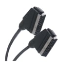 Cable SCART male, SCART male (OD:7 mm) CCS, 1.8 m