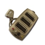 Cable SCART male, 3x SCART, 3x RCA, SVHS female, switched 0.5 m