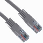 PATCH Cable CAT-5E, UTP, 5 m, GREY