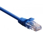 PATCH Cable CAT-5E, UTP AWG24, 1 m, CCA, BLUE