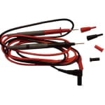 Test Leads T3001, 130 mm R/A, PEAKMETER