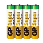 Battery GP SUPER ALKALINE, AAA (24A), 1.5V, alkaline
