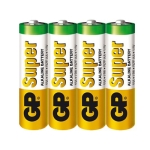 Battery GP SUPER ALKALINE, AA (15A), 1.5V, alkaline