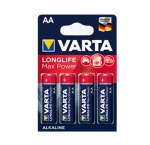 Battery LONGLIFE MAX POWER, AA (LR6), 1.5V, alkaline