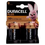 Battery DURACELL PLUS, D (MN1300), (LR20), (13A), 1.5V, alkaline