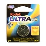 Lithium Button Cell Battery KODAK ULTRA, CR2025, 3V