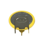 Lithium Button Cell Battery CR2032, 3V, 3P vertical