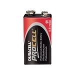 Battery DURACELL INDUSTRIAL, 9V (ID1604), alkaline