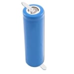 Battery Cell 3.7V, 1900 mAh, Li-ION, 18650 (leads)