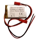 Battery Cell 3.7V, 800 mAh, Li-Po, (4.5x33x50 mm)