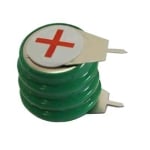 Battery Pack 3.6V, 80 mAh, Ni-MH, 2P, PCB mount