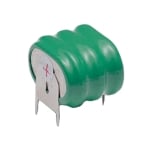 Battery Pack 3.6V, 120 mAh, Ni-CD, 120K3-V, 3P, PCB mount