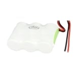 Battery Cell 3.6V, 4000 mAh, Ni-MH C3 (77x51x25.5 mm), cables