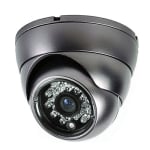IR Dome Camera LIRDBSH, color, 23 LED, 3.6 mm, 480 TVL, 1/3“ SONY