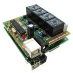 Computer Timer 3715, USB, 4 relays