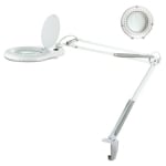 Magnifier 2x , 5x, 80xLED, 7W (ZD-129)
