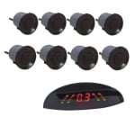 Reverse Parking Aid, 4 sensors, LED/ H-086/8