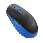 Wireless Mouse Logitech M190 Blue, 2.4GHz Nano